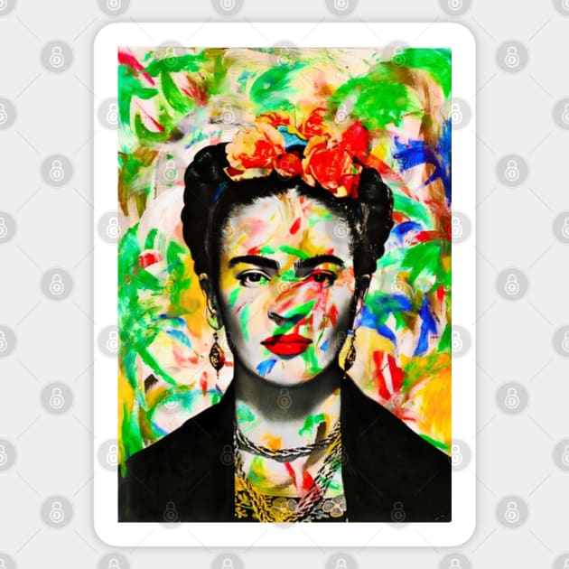 Frida Kahlo Sticker by FridaBubble